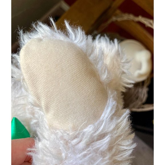 CRAYOLA BEAR Plush - 2015 - Green Embroidered Foot - Green Ribbon - 15" - Picture 10 of 10